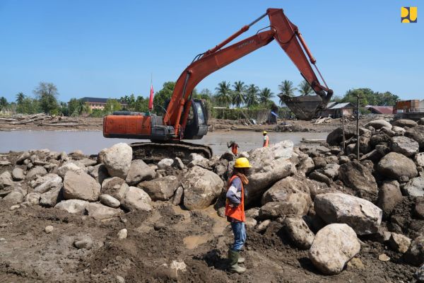 Kementerian PU, Percepat Penanganan 38 Muara Terdampak, Pascabencana di Sumatera