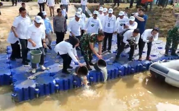 Banksasuci Foundation, JMSI Banten, Tanam 1.000 Pohon, Tebar Ikan di Situ Cihuni
