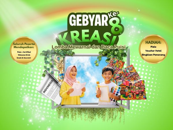 Gebyar Kreasi, Jendela Puspita, Saatnya Tunjukkan Karya dan Raih Prestasi