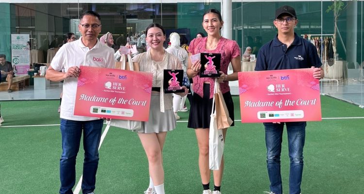 Hotel Santika Premiere Bintaro, adirkan “Her Serve – Kartini Mini Padel Tournament”, Rayakan Semangat Perempuan