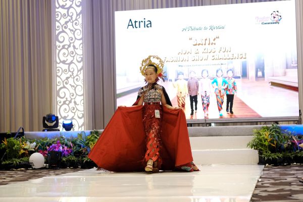 Atria Hotel Gading Serpong, A Tribute to Kartini, Mom & Kids Fashion Show Fun Challenge