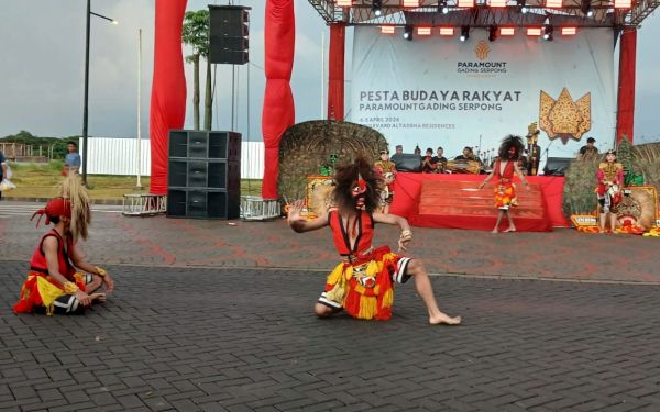 Angkat Kekayaan Nusantara, Paramount Gading Serpong, Suguhkan Keberagaman Musik, Tari dan Kuliner, pesta budaya rakyat