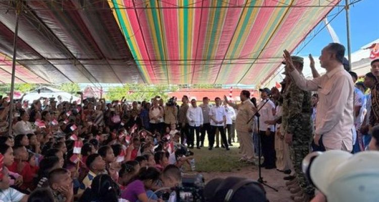 Dampingi Presiden ke Miangas, Menteri PU, Tegaskan Dukungan Infrastruktur Wilayah Terluar