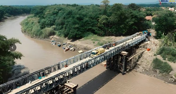 Kementerian PU, Rampungkan Jembatan Bailey, Dukung Percepatan Sekolah Rakyat Brebes