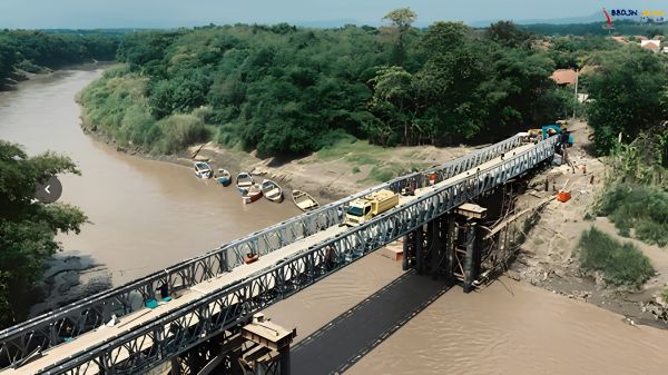 Kementerian PU, Rampungkan Jembatan Bailey, Dukung Percepatan Sekolah Rakyat Brebes