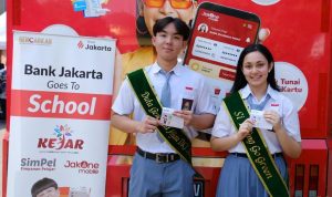 1 Siswa SMAN 28 Jakarta, Antusias Sambut Program KEJAR DKI Jakarta, Bank Jakarta, menabung