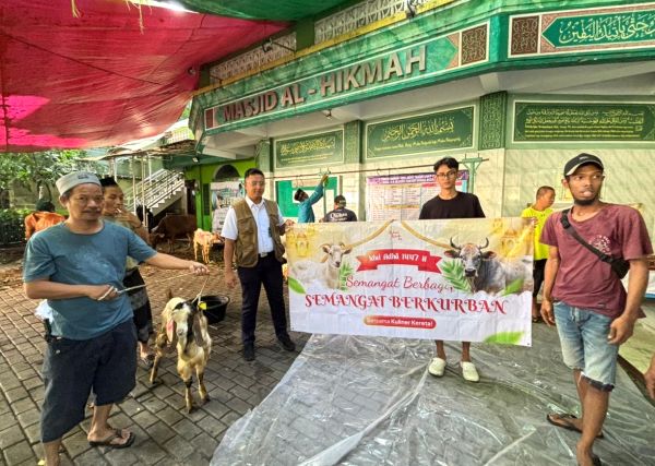 Rayakan Idul Adha 1447 H, KAI Services, Gelar Penyembelihan Hewan Qurban, Regional 10 Medan