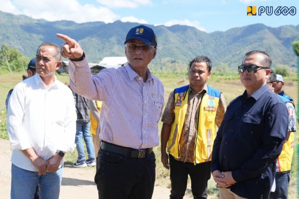 Menteri Dody, Kementerian PU, Tinjau Lokasi Sekolah Rakyat, Kabupaten Bima