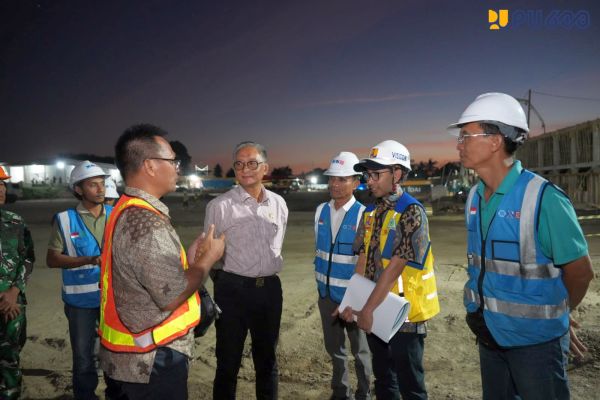 Menteri Dody, Kementerian PU, Sidak Pembangunan Sekolah Rakyat Lombok Utara, Apresiasi Dukungan TNI dan Komitmen Penyedia Jasa Lokal