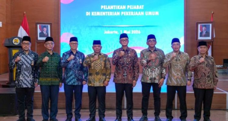 Tujuh Pejabat Eselon I Kementerian PU Dilantik, Perkuat Kinerja, Dukung Program Prioritas, Menteri Pekerjaan Umum (PU) Dody Hanggodo
