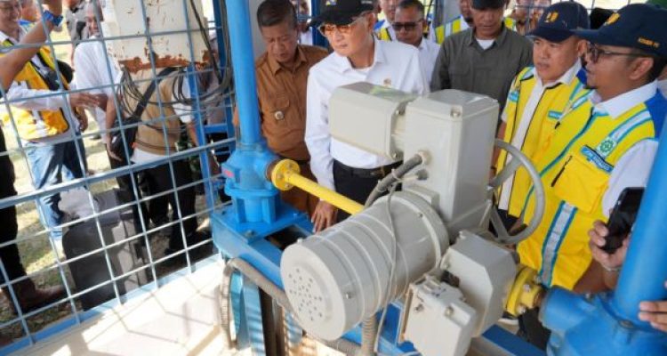 Bendung Krueng Pase Kembali Berfungsi, Dukung Pemulihan Pertanian di Aceh Utara, kementerian PU