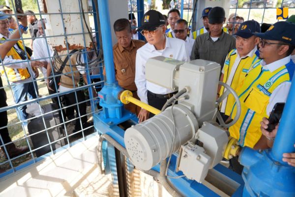 Bendung Krueng Pase Kembali Berfungsi, Dukung Pemulihan Pertanian di Aceh Utara, kementerian PU