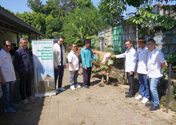 Rayakan Iduladha 1447 H, Yayasan Muslim Sinar Mas Land, Salurkan Bantuan 482 Ekor Hewan Kurban