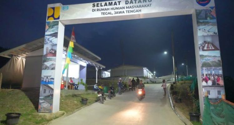 Mitigasi Risiko, Menteri Dody, kementerian PU, Huntara Tegal