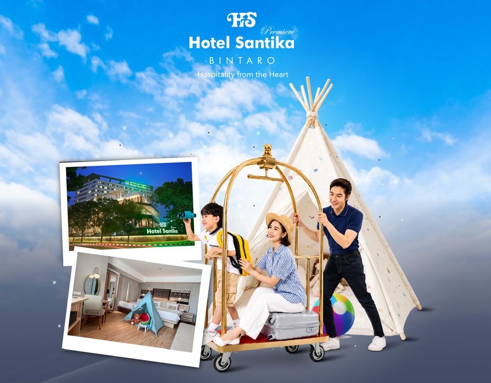 Sambut Libur Sekolah, Hotel Santika Premiere Bintaro, Paket “School Break Staycation”, Beragam Fasilitas Eksklusif, Diskon Perawatan Kecantikan Premium