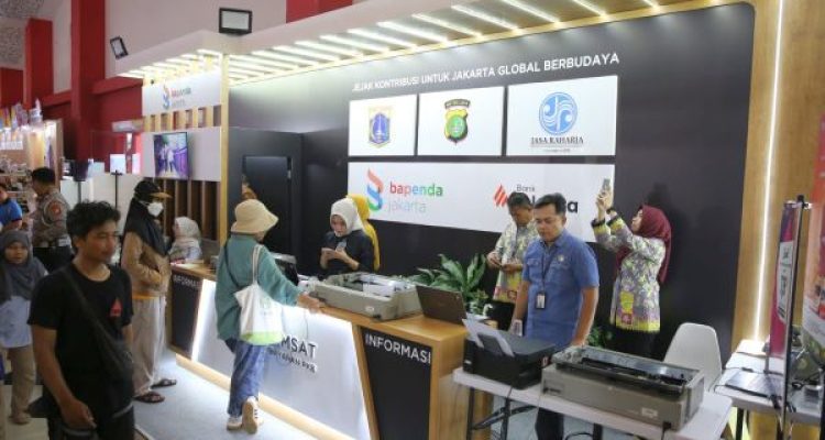 1 Gerai Samsat, Jakarta Fair, Mudahkan Warga Bayar Pajak Kendaraan