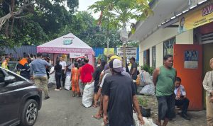 Kurangi Sampah Rumah Tangga Warga Pasar Gaplok, KAI Services, Penukaran Sampah Organik dengan Sembako