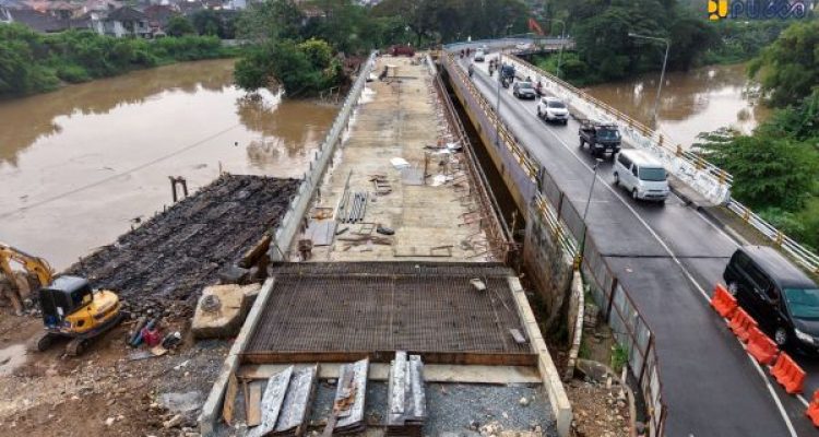 Kementerian PU, Konektivitas dan Dorong Aktivitas Ekonomi di Bekasi, Progres Jembatan Kemang Pratama Capai 92 Persen