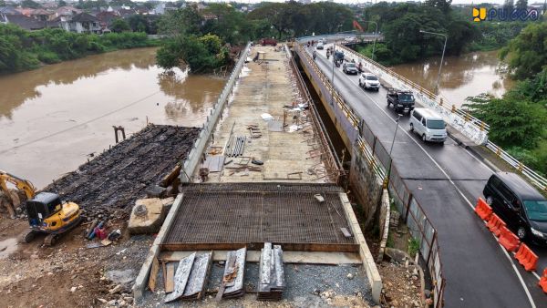 1 Kementerian PU, Konektivitas dan Dorong Aktivitas Ekonomi di Bekasi, Progres Jembatan Kemang Pratama Capai 92 Persen