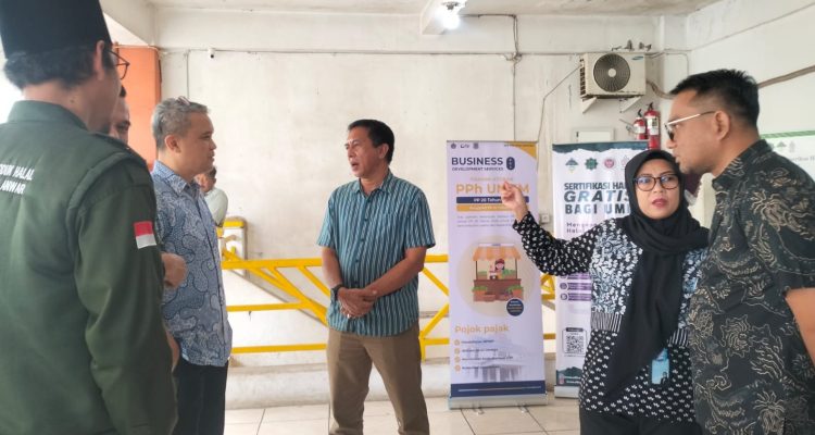 Permudah Legilitas, DPMPTSP Tangsel, Pengurusan NIB dan Sertifikasi Halal, Pasar Serpong