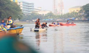 Peringati Hari Lingkungan Hidup Sedunia, 12,7 Ton Sampah, Sungai Cisadane