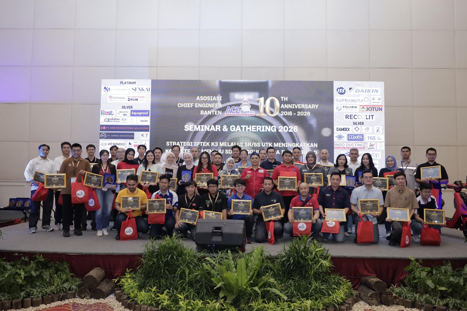 Puluhan Boot Pameran Vendor, Seminar dan Gathering 2026 ACE Banten, the spring club