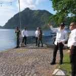 Kunjungi Pulau Banda, Menteri PU, Rencana Bangun Ulang Bandara Bandaneira