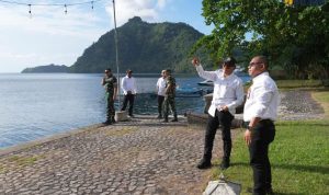 1 Kunjungi Pulau Banda, Menteri PU, Rencana Bangun Ulang Bandara Bandaneira