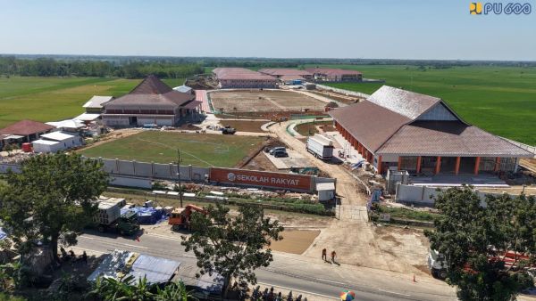 Inovasi Stick on Wall, Percepat Finishing Sekolah Rakyat Sumedang, Siap Sambut Tahun Ajaran Baru, kementerian PU