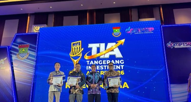Bersinergi dengan Pemerintah Daerah, Komitmen Investasi Berkelanjutan, Sinar Mas Land Raih Dua Penghargaan, Tangerang Investment Awards 2026