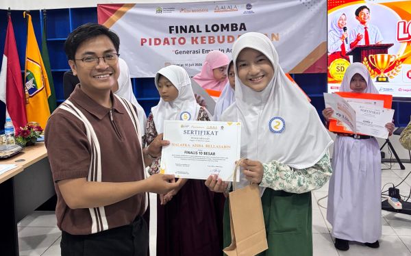 Komunitas ASN Berdaya, Grand Final Lomba Pidato Anak, Cetak Generasi Emas, Berani Tampil di Panggung Dunia
