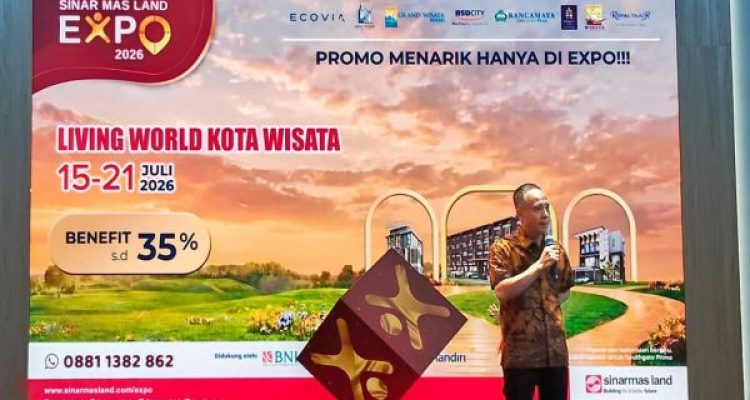 Sinar Mas Land Expo 2026, Mall Living World Kota Wisata Cibubur, Ekstra Benefit hingga 35%