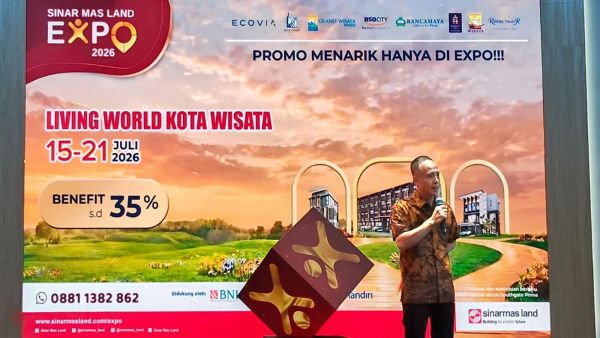 3 Sinar Mas Land Expo 2026, Mall Living World Kota Wisata Cibubur, Ekstra Benefit hingga 35%