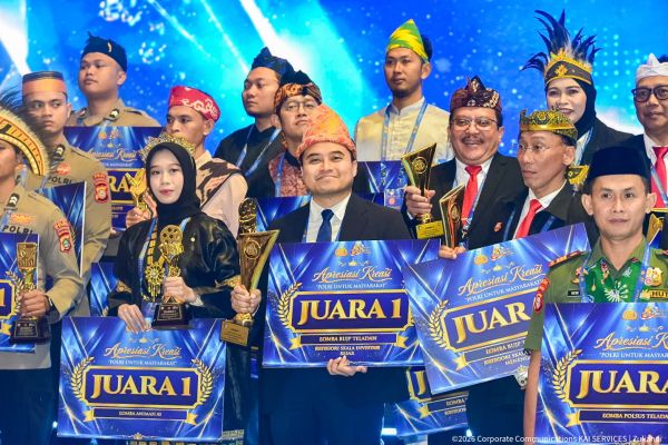 1 KAI Services, Juara 1 BUJP Teladan Polri, Tegaskan Komitmen Hadirkan Layanan Keamanan Terbaik
