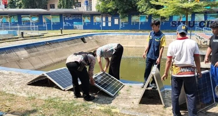 Pompa Air Tenaga Surya, Kementerian PU, Selamatkan 250 Hektare Sawah di Majalengka dari Ancaman Kekeringan