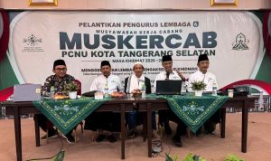 1 Ketua PCNU Tangsel, Lembaga Harus Jadi Mesin Khidmah, Bukan Sekadar Struktur
