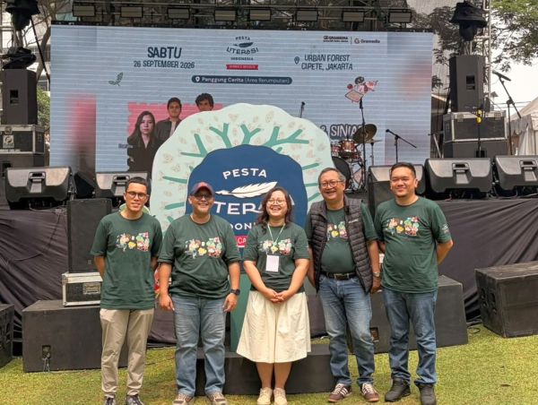1 Membawa Semangat #MembacaRepublik, Gramedia Pustaka Utama, Gelar Pesta Literasi Indonesia 2026, Urban Forest Cipete