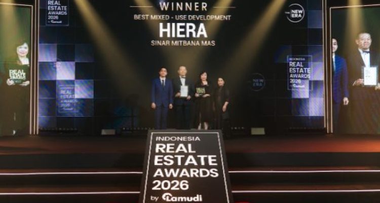 1 Sinar Mas Land, Raih Lima Penghargaan, Indonesia Real Estate Property Awards (IREA) 2026