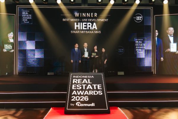1 Sinar Mas Land, Raih Lima Penghargaan, Indonesia Real Estate Property Awards (IREA) 2026