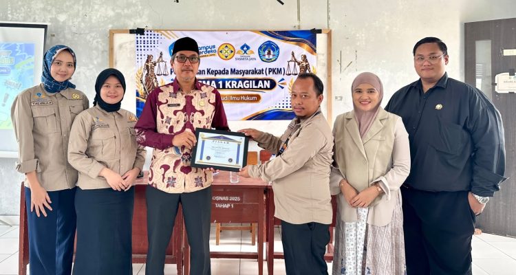 Cegah Cyberbullying, Bahaya Perundungan Digital, FH Unpam Kampus Serang, Berikan Edukasi Hukum, Pelajar SMAN 1 Kragilan
